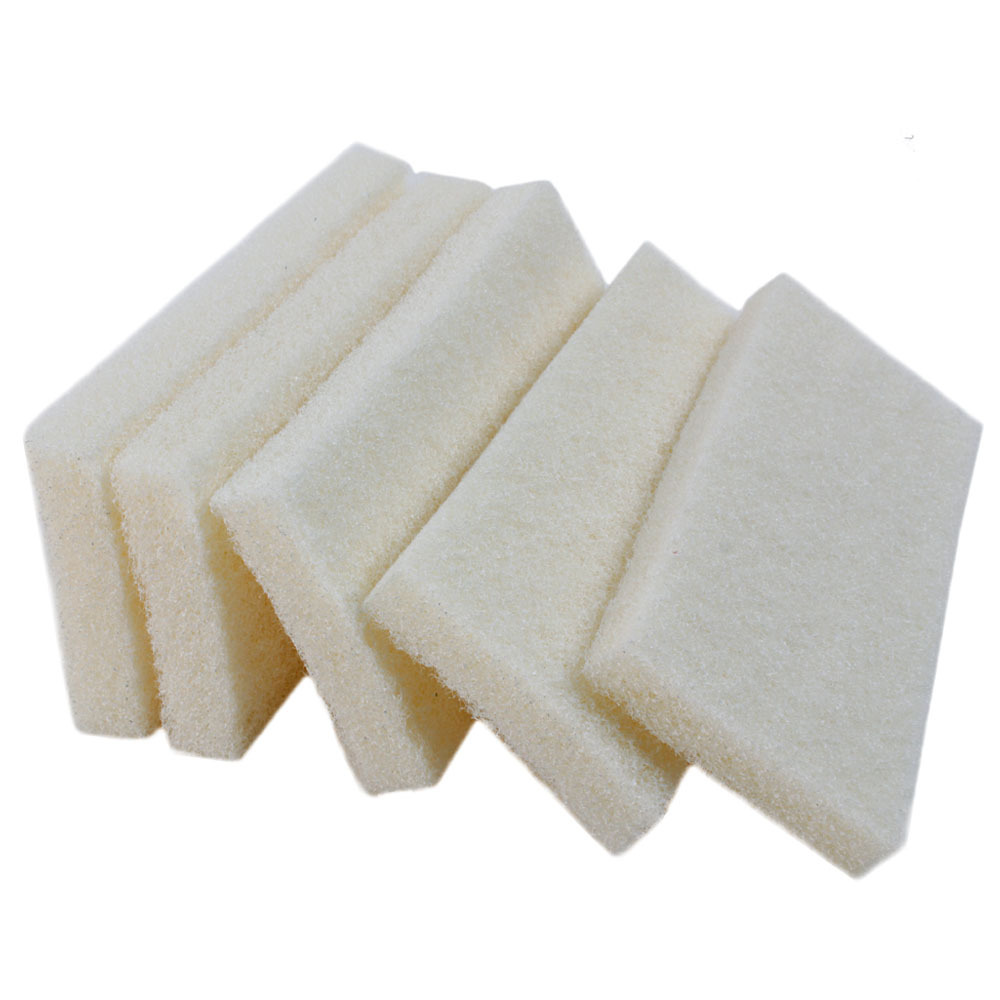 White Commercial Scrubbing pad Scouring Sponge with Super Long-Lasting  Scouring Scrub Pad