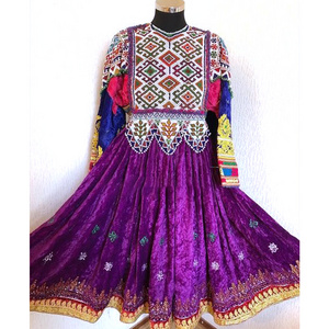 100% High quality women Original Afghan Kutchi Dress Best Price afghan traditional kutchi dresses