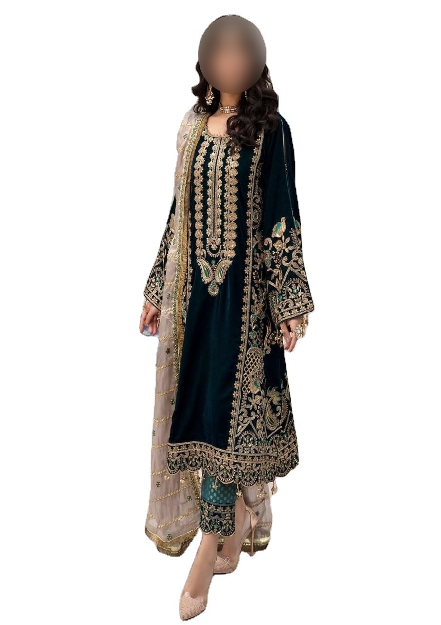 New design  2023  pakistani  Dresses by Pakistani Designers Chiffon Collection 3 Piece suits Best Selling Party Wear Dress