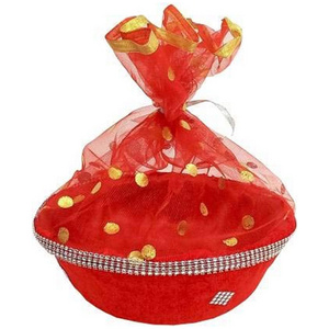 2022 Pakistan made hot sale wedding mehndi baskets OEM Service low price mehndi baskets