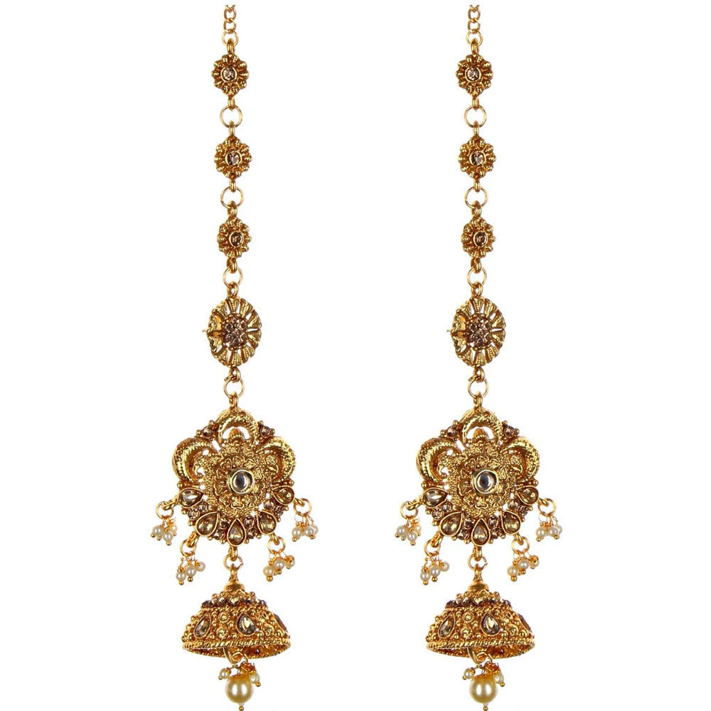 Indian bridal jewelry wedding necklace set wedding jewelry Hot Selling Gold Plated Water Drop Jewelry Set