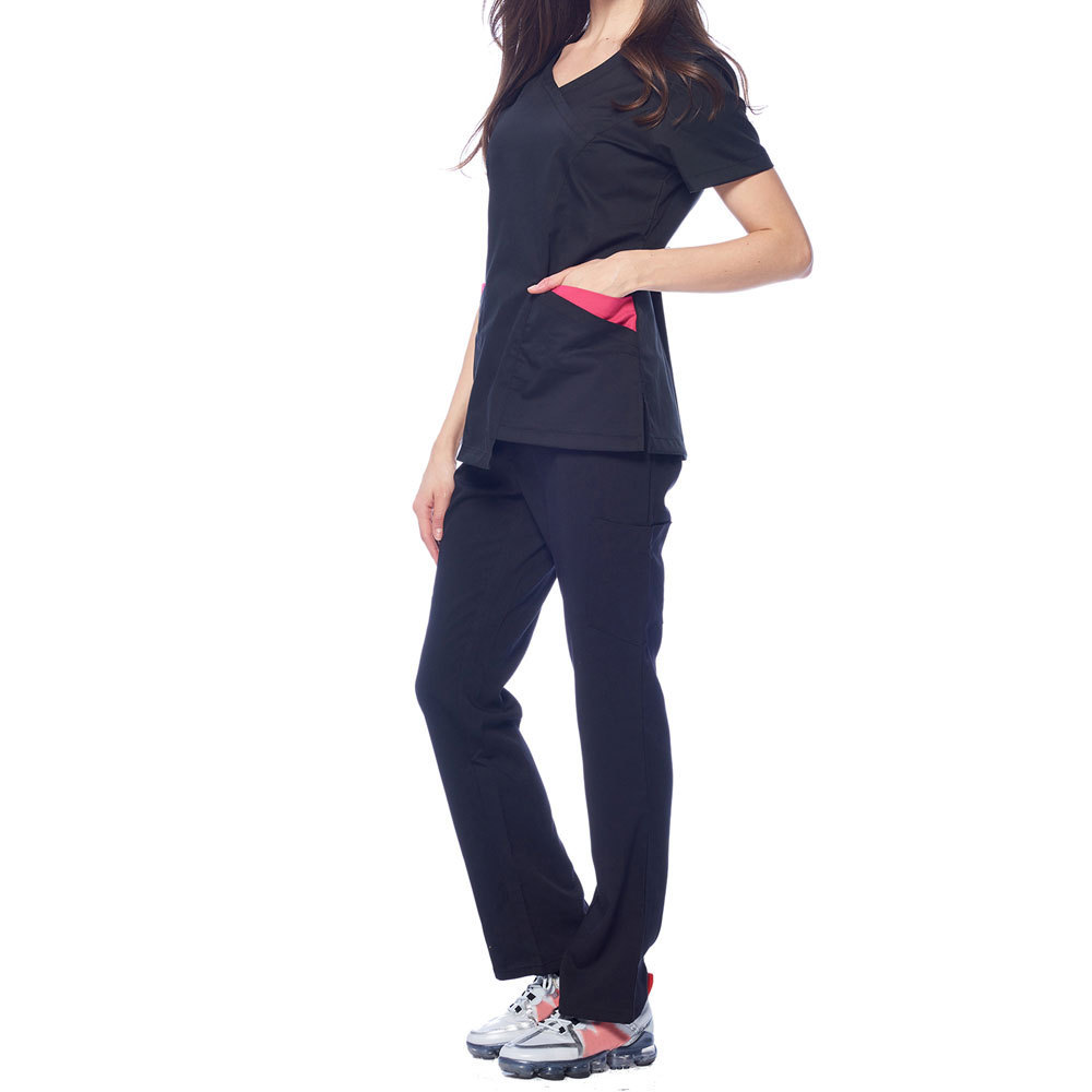 Customized Comfortable Price Nursing Design Own Stylish Stretchy Wholesale price Doctors Nurses Scrubs Uniforms