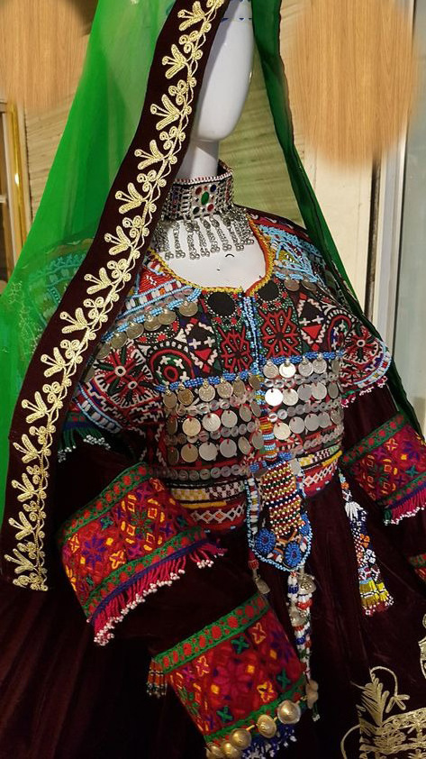 Kuchi afghani dress afghani suit ethnic Afghan traditional Kuchi suits tribal Afghanistan Dresses Peshawar Pakistan