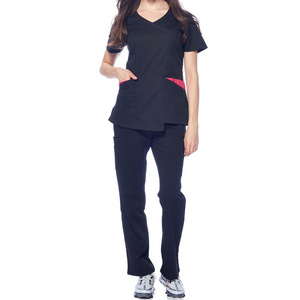 Customized Comfortable Price Nursing Design Own Stylish Stretchy Wholesale price Doctors Nurses Scrubs Uniforms