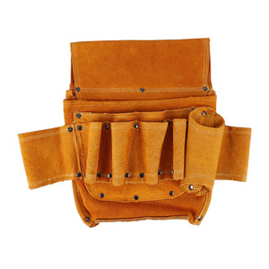 Custom Logo Factory Wholesale Price Leather Tool Kit Belt / Wholesale Price OEM Services Tool Bags For Sale