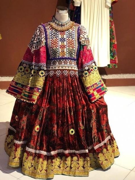 Kuchi afghani dress afghani suit ethnic Afghan traditional Kuchi suits tribal Afghanistan Dresses Peshawar Pakistan