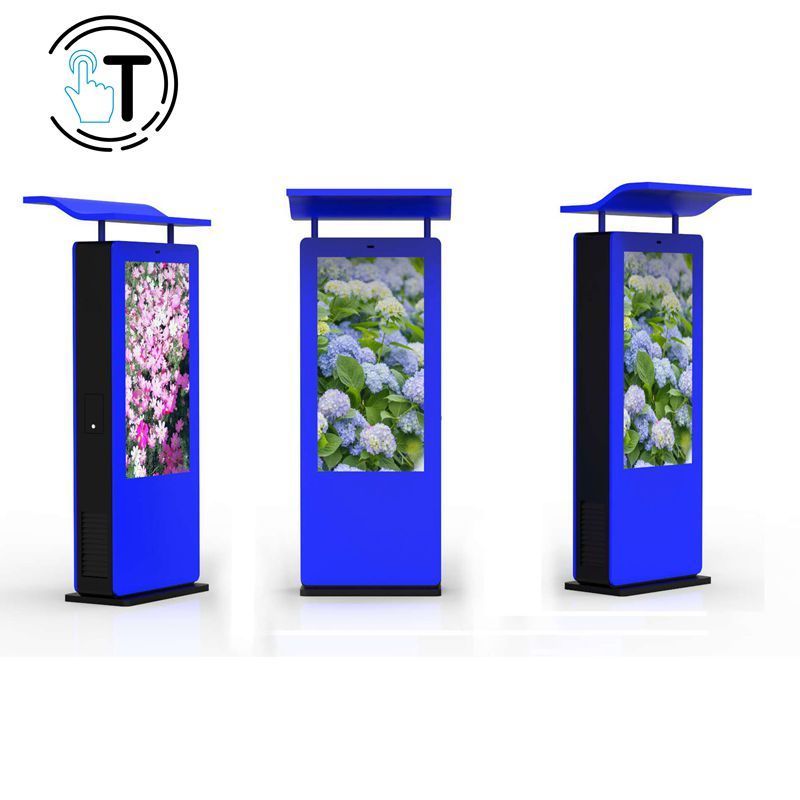 OEM 55 Inch IP65 Wifi 5G Outdoor LCD Display Digital Signage and Displays Advertising Player Touch Kiosk Screen Monitor