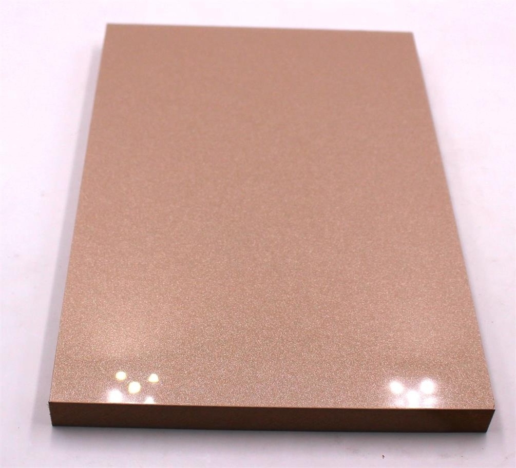 High gloss PET Coated Board /Wood Grain Melamine Laminated MDF marble sheet