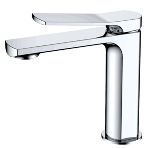 Cupc Bathroom Ultra Thin Long Spout Tap Style Single Lever 1 Handle Control Turn on Off Water Mixer Lavatory Basin Sink Faucet