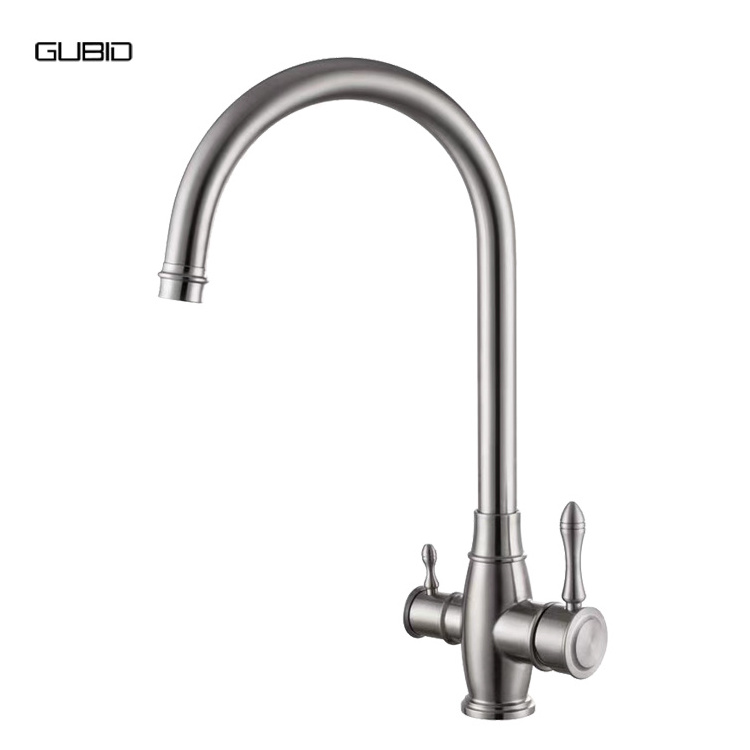 Three way Kitchen Water Taps Griferia Eco-friendly Hygiene Kitchen Taps With Filter Water RV Kitchen Sink Faucets