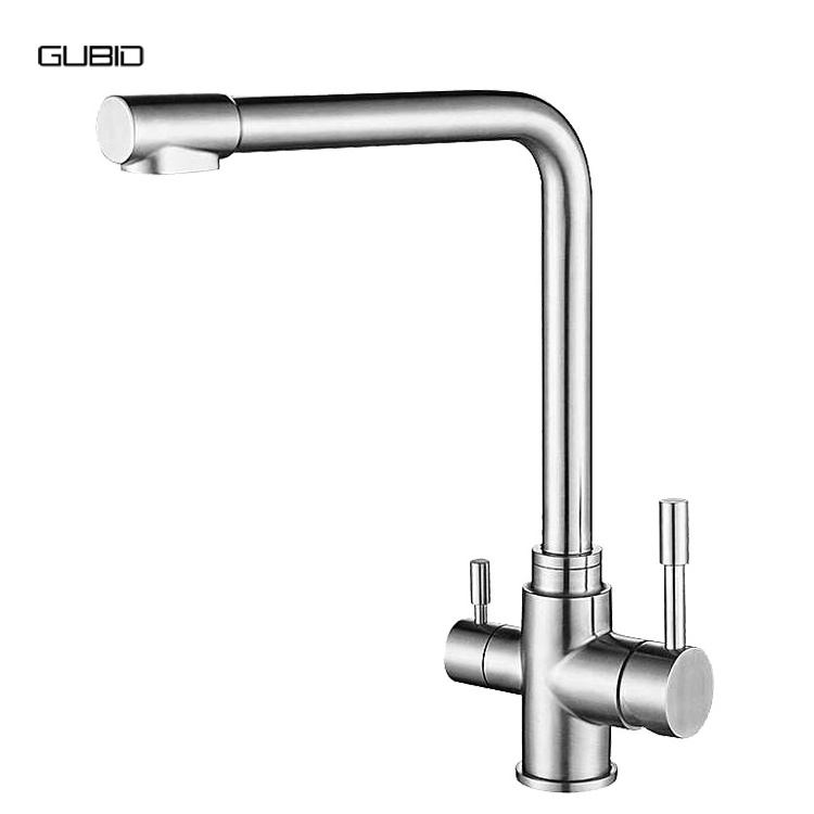 Three way Kitchen Water Taps Griferia Eco-friendly Hygiene Kitchen Taps With Filter Water RV Kitchen Sink Faucets