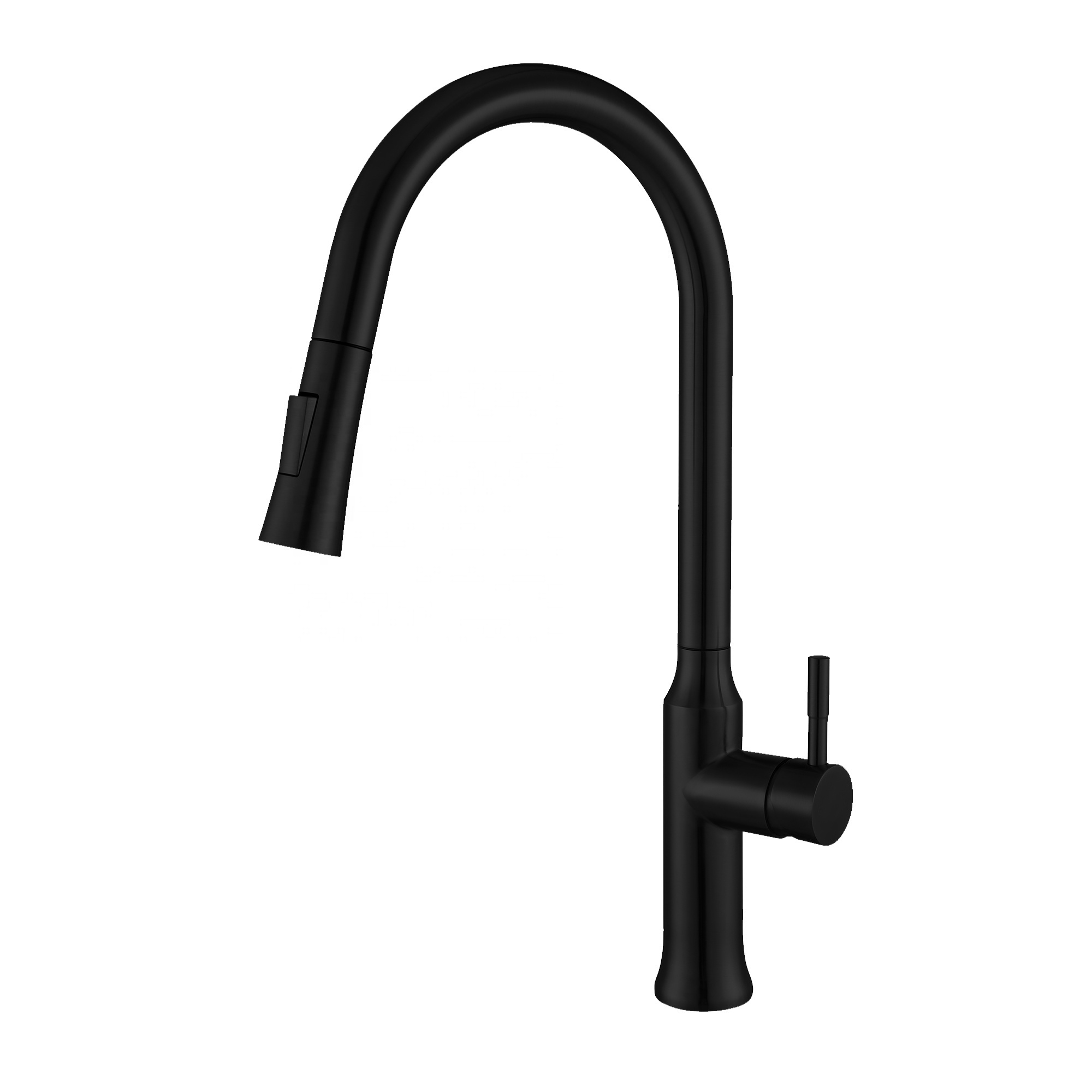 cUPC Single hole handle lead free SUS304 pull out kitchen sink mixers faucets taps with 2 function pull out spray head