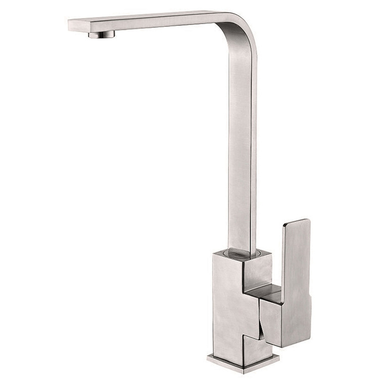 water-saving square modern kitchen sink water cupc faucet with single handle and hole certificated by cUPC