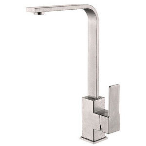 water-saving square modern kitchen sink water cupc faucet with single handle and hole certificated by cUPC