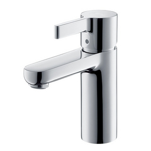 Chrome single handle upc bathroom faucet