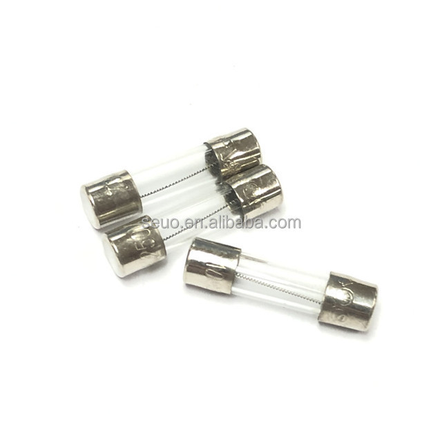 5 * 20 slow break T slow blow glass fuse tube T0.5/1/1.5/2/3.15/4/5/6/7/8/10A 250V