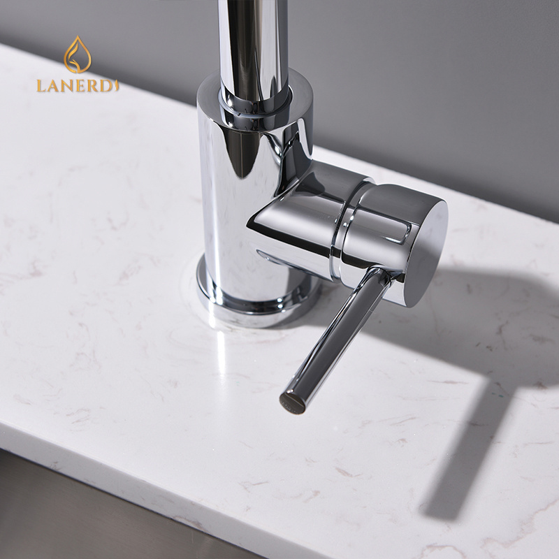 Lanerdi Brass chrome single lever griferia cocina torneira kitchens mixer taps robinet