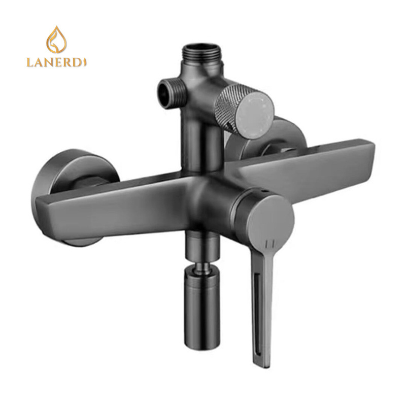 Gold Shower System Shower Faucet Sets Complete with Shower Fixtures Valve Body and Trim Kit