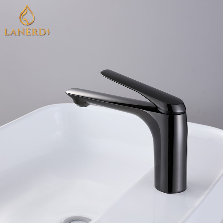 jiangmen single hole heighten brass decorative garden pedal  basin faucet