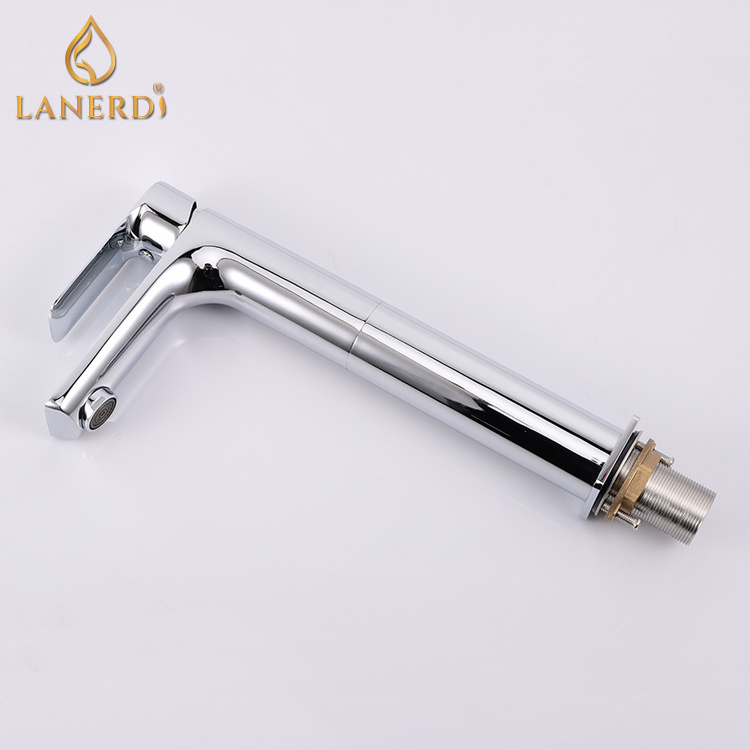 Wholesale Polished lav Brass Bathroom Faucets