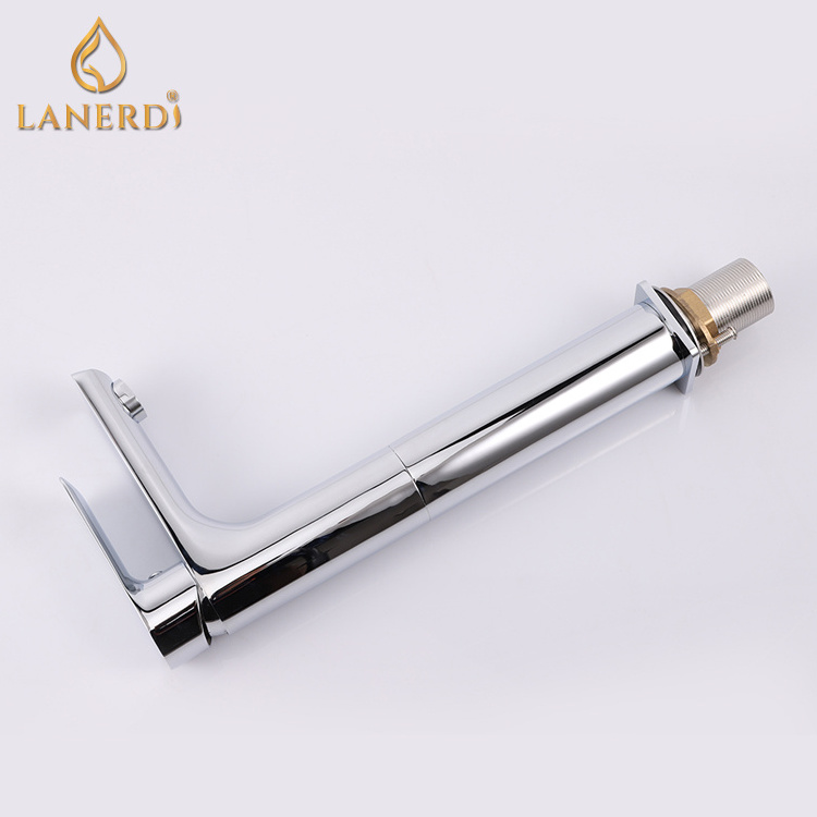 Wholesale Polished lav Brass Bathroom Faucets