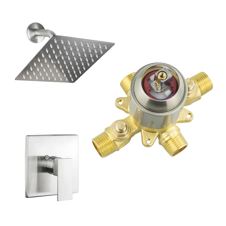 UPC SPA Faucet Shower Set With Brass Body Jet And Tub Faucet