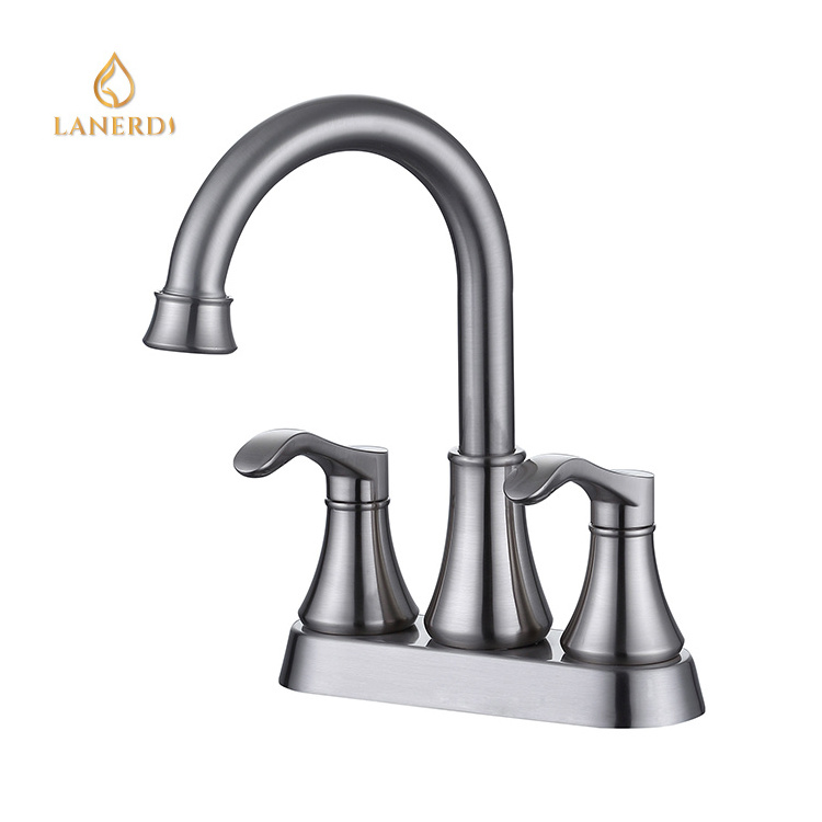 kaiping jiangmen antique black ORB 2 hole antique brass lotus old centerset bathroom basin faucets mixer