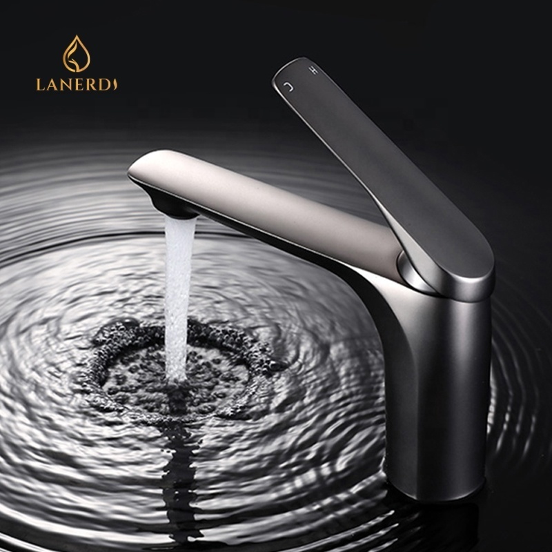 Faucet Manufacturer Robinet UPC Bathroom Faucet Black Taps Bathroom Sink Faucet for Hotel Apartment Construction