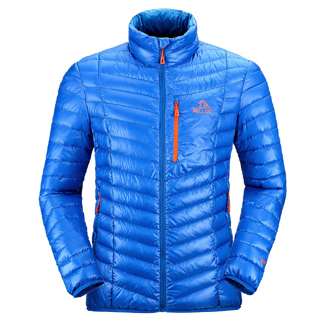 2023 New Model Men's down Jacket Hooded Puffer with Elastic Rip-Stop Features Casual Sport Fashion Style Winter Nylon Filling