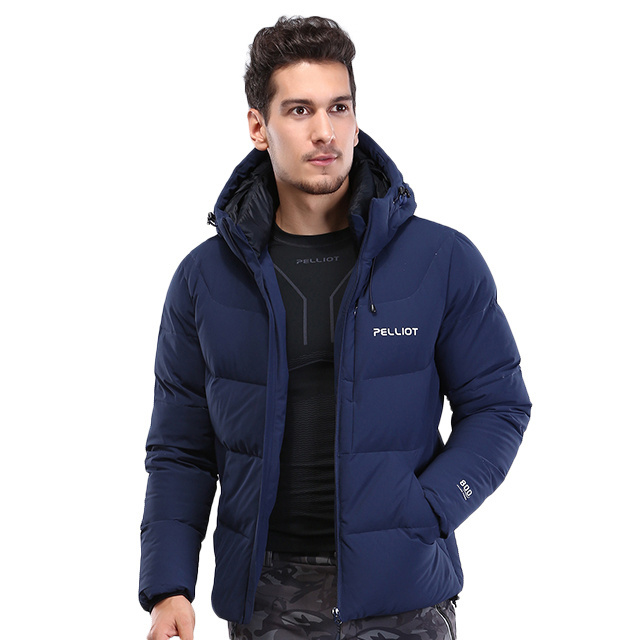 Pelliot Men's winter high quality Eco-friendly down coat winter warm jacket 90 duck down jacket