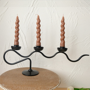 Decorative Metal Candlestickl Holder Vintage Hysteria Wrought Iron Candle Holders