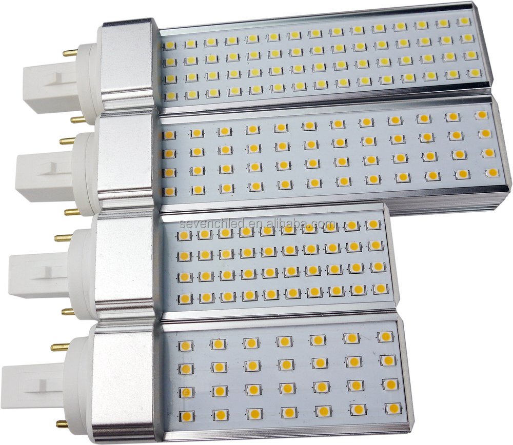 6W/8W/10W/12W LED PLC Lamp With  Clear Cover Frosted Cover 2PIN 4PIN G24/GX24/G23 GX23 LED Bulbs