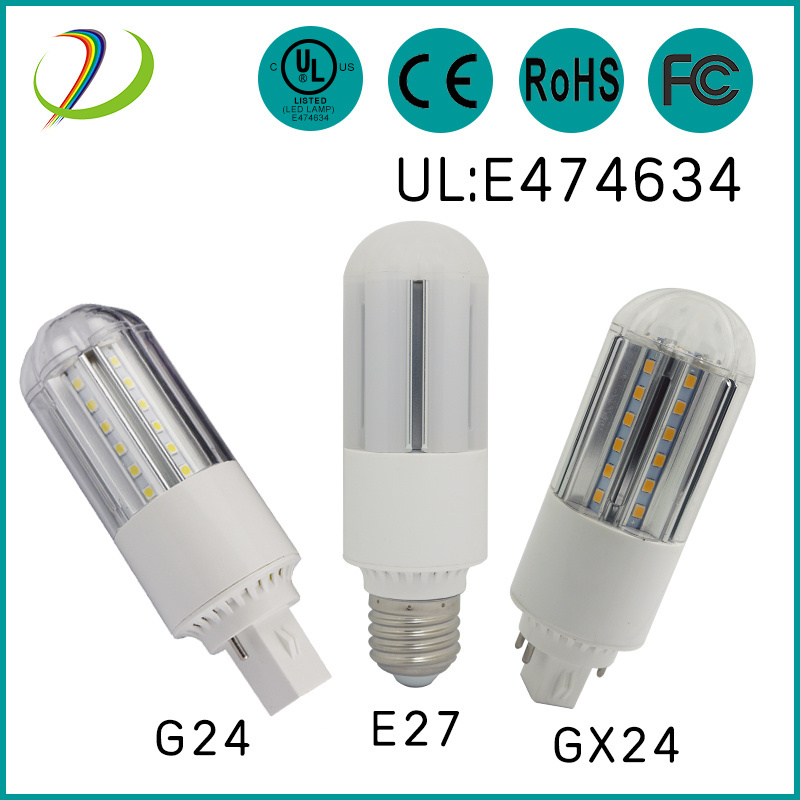 Super bright flicker free E26 e27 g23 UL cUL Indoor home household Lighting g24q g24d3 bulb 6w 8w 10w 12w led corn bulb light