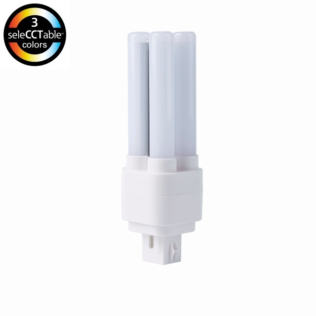 3 CCT Selectable UL listed retrofit indoor lighting led bulb 6w 8w 10w 12w 15w G24D G24Q G23 E27 plc led corn bulb light