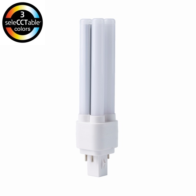 3 CCT Selectable UL listed retrofit indoor lighting led bulb 6w 8w 10w 12w 15w G24D G24Q G23 E27 plc led corn bulb light