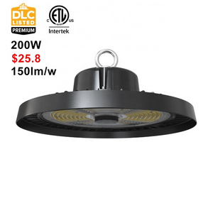 Commercial 200W high bay lights LED high bay lighting lamp 30000lm LED UFO moving head light LED high bay