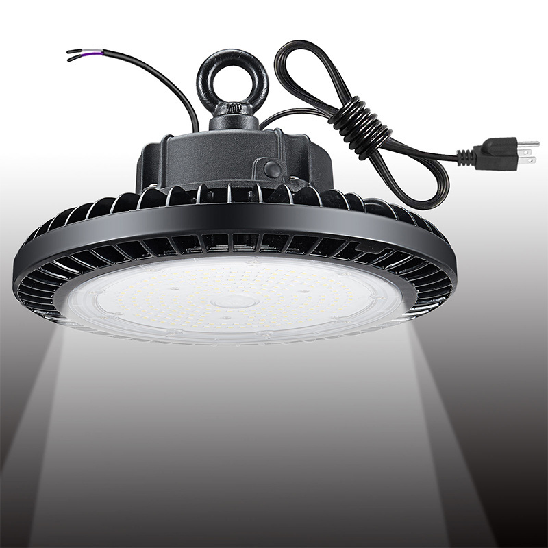 240W 4000K Dimmable Light Alternative to 1000W MH HPS UFO LED High Bay Lighting for Exhibition Hall LED UFO Hi-bay Lites Fixture