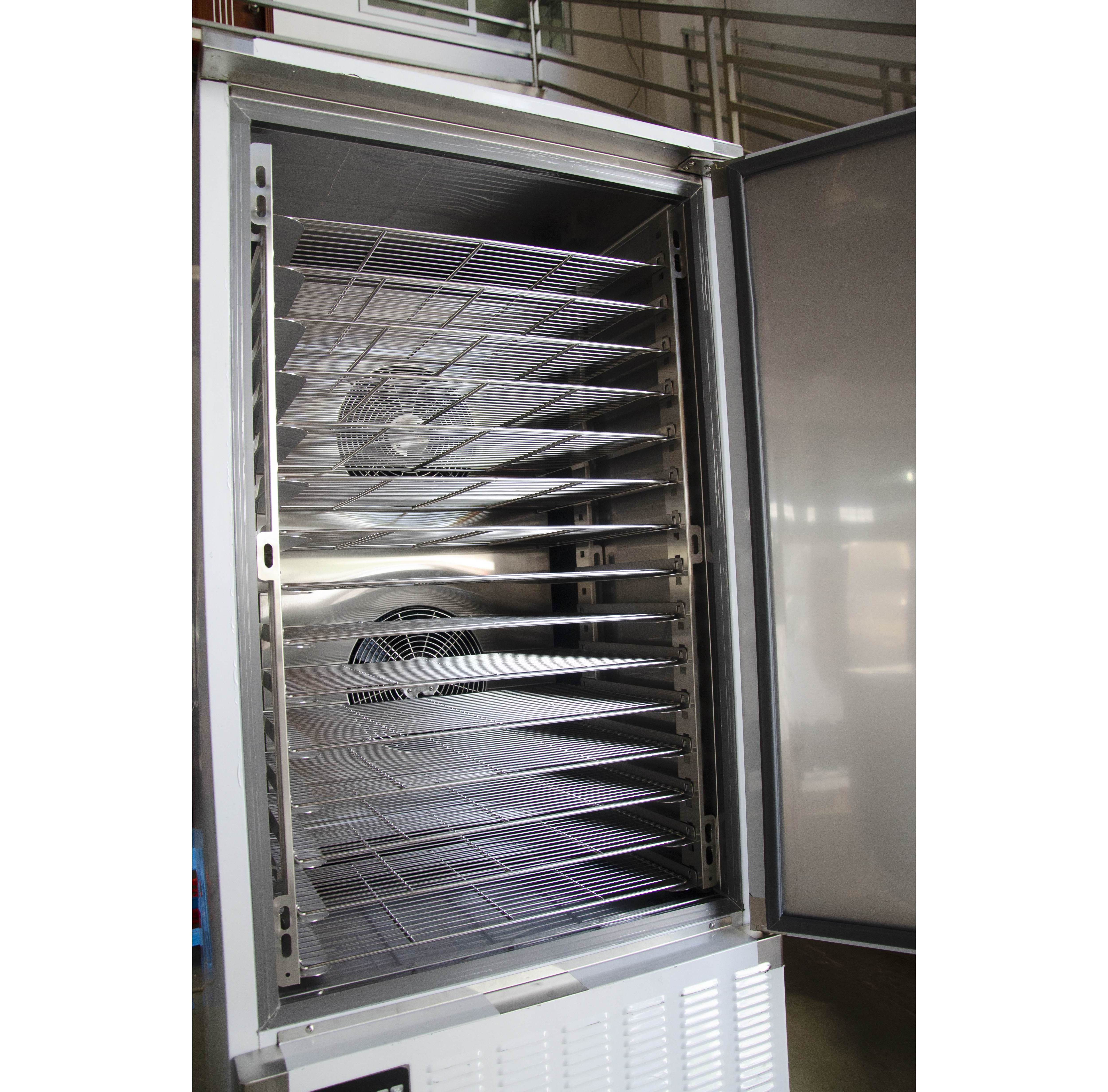 Bolandeng Commercial Stainless Steel Blast Chiller Freezer Fast Freezing Machine with 368L Capacity