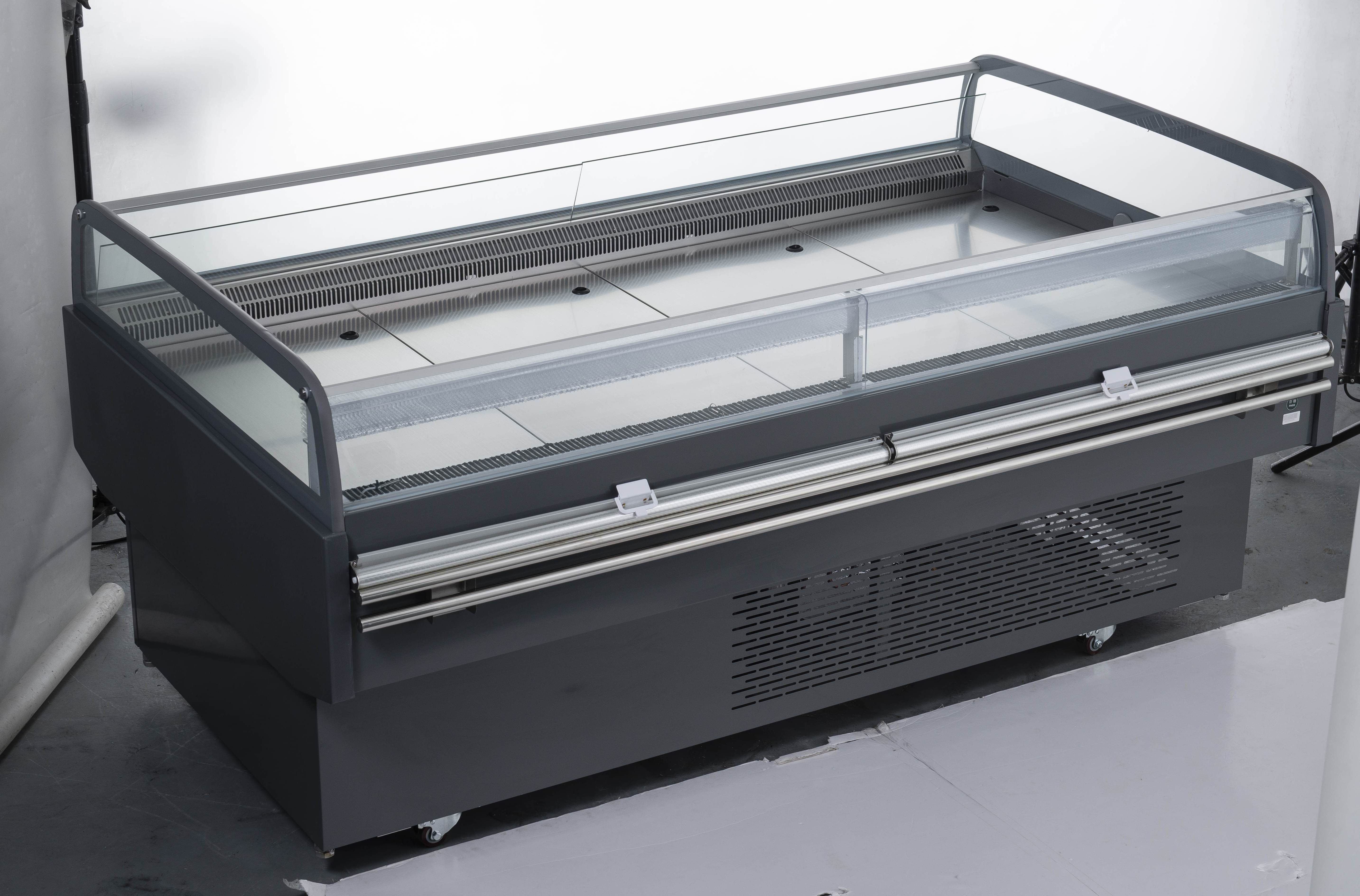 Bolandeng Single-Temperature Meat Chiller Refrigerator Display Case for Meat Display