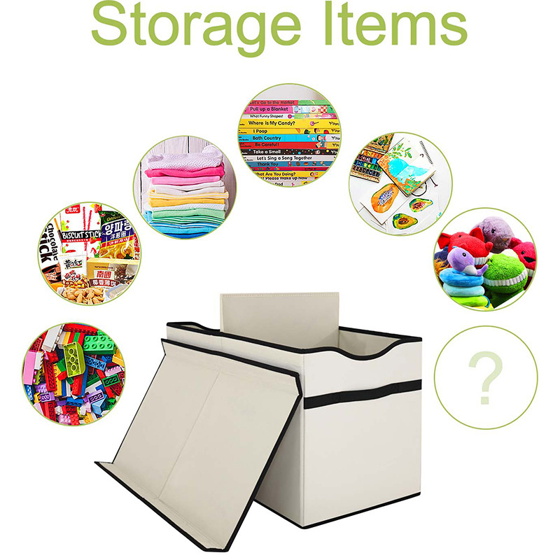 Big Promotion Foldable Toys Cube Storage Bin Clothes Kids Basket Toy Storage Organizer 1 Pack