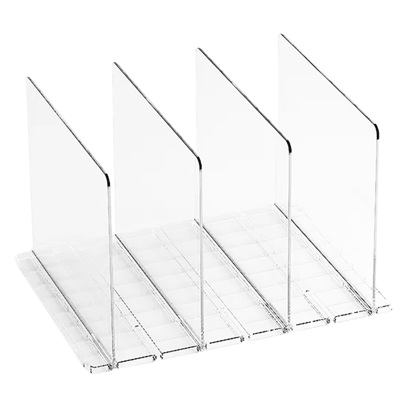 Premium Multifunction Display Organization Cabinet Closet Purses Sweaters Shelf Dividers 4 Pack