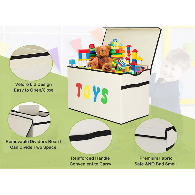 Big Promotion Foldable Toys Cube Storage Bin Clothes Kids Basket Toy Storage Organizer 1 Pack