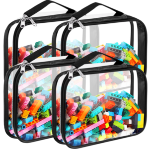 Bliss Bins Zipper Toy Organizers and Storage Bags Taming Toy Chaos for Easy Management