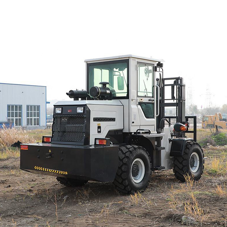 Four Wheel Drive rough terrain forklift 3T 3.5T 4T 5T 5000KG off road diesel forklift truck 4WD All