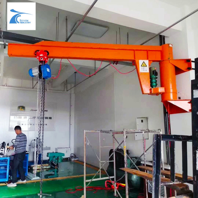 Best Price 1t 2t 3t 5t wall mounted jib crane with electric hoist