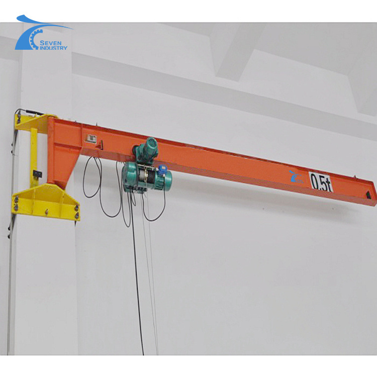 Best Price 1t 2t 3t 5t wall mounted jib crane with electric hoist