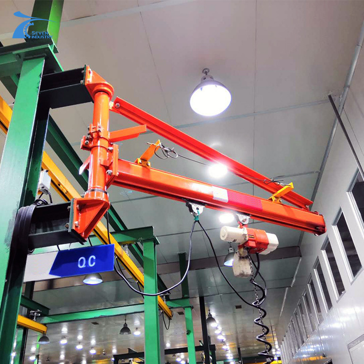 BX Light Duty Slewing Arm 500 kg Wall Mounted Jib Crane for Lifting