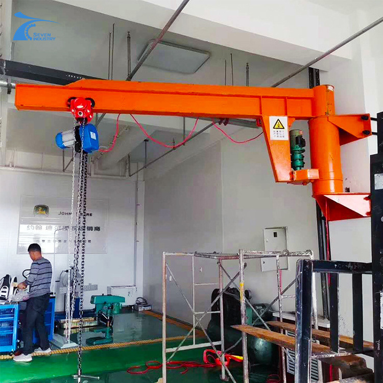 BX Light Duty Slewing Arm 500 kg Wall Mounted Jib Crane for Lifting