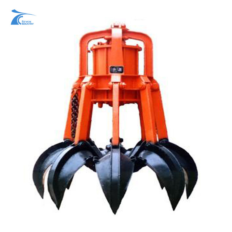 Waste Grab Bucket Crane Clamshell Grab Overhead Crane 5 ton Grab and Hook Crane