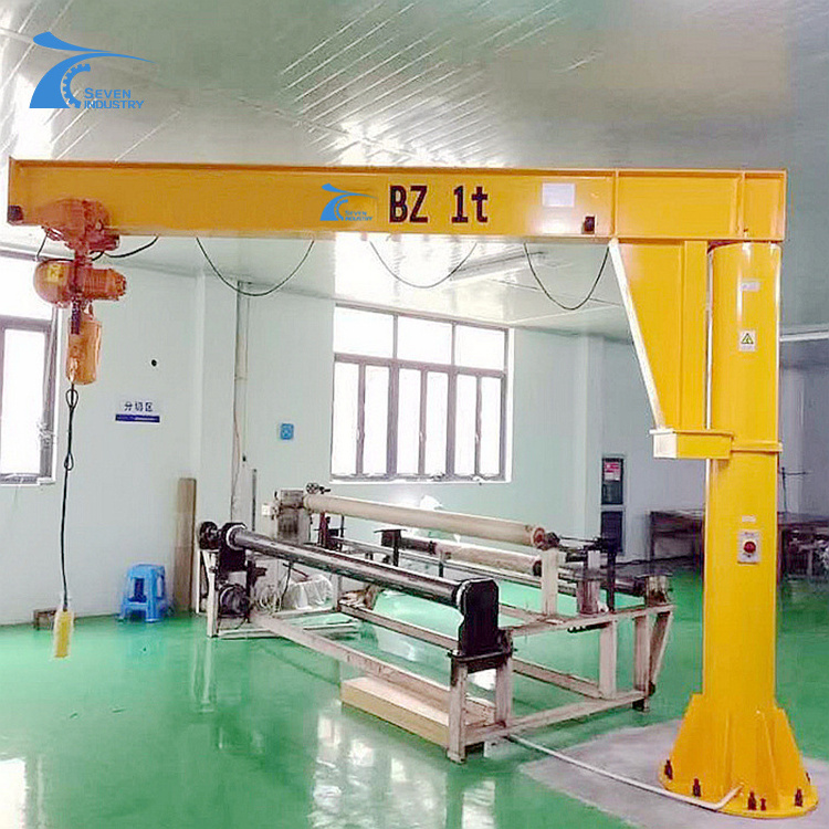 2 3 Ton Jib Crane Price Design Calculation, Portal Portable Column Used Jib Crane 500Kg 1000Kg For Sale